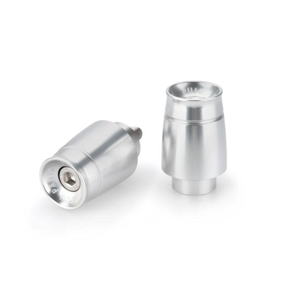 Puig Sport Silver Bar Ends Yamaha MT07 Tracer 2016-2017