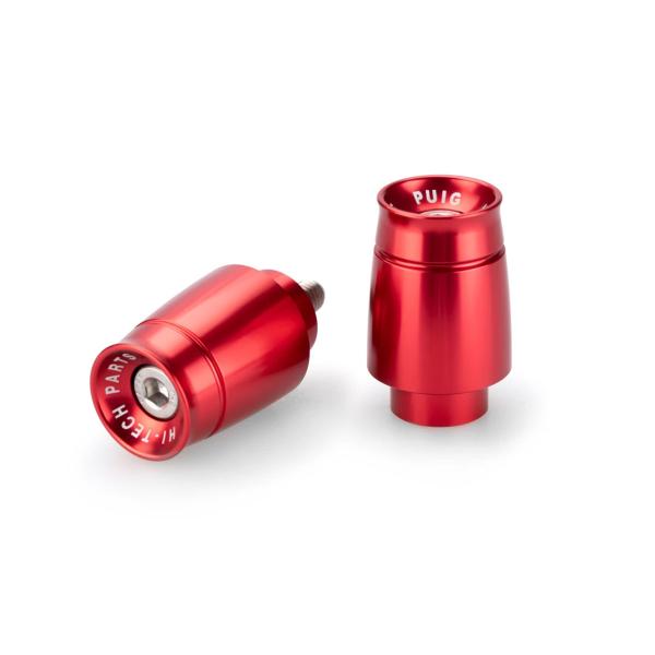 Puig Sport Red Bar Ends Yamaha Tracer 7/GT 2021-2025