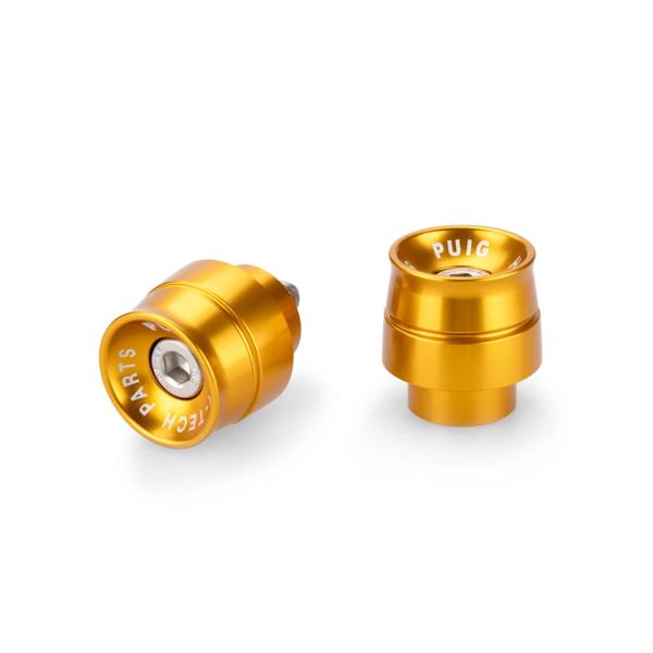 Puig Speed Gold Bar Ends Yamaha MT07 Tracer 2016-2017