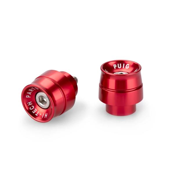 Puig Speed Red Bar Ends Yamaha Tracer 7/GT 2021-2025