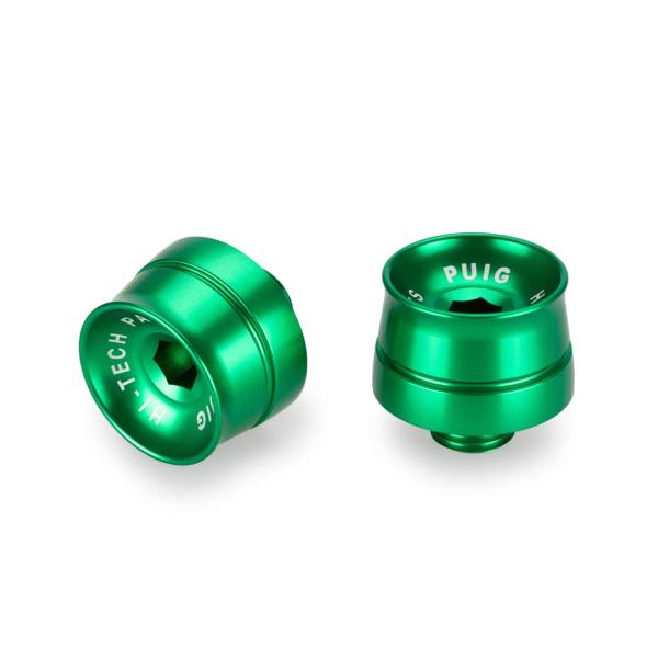 Puig Speed Green Bar Ends CFMoto 650NK 2021-2025
