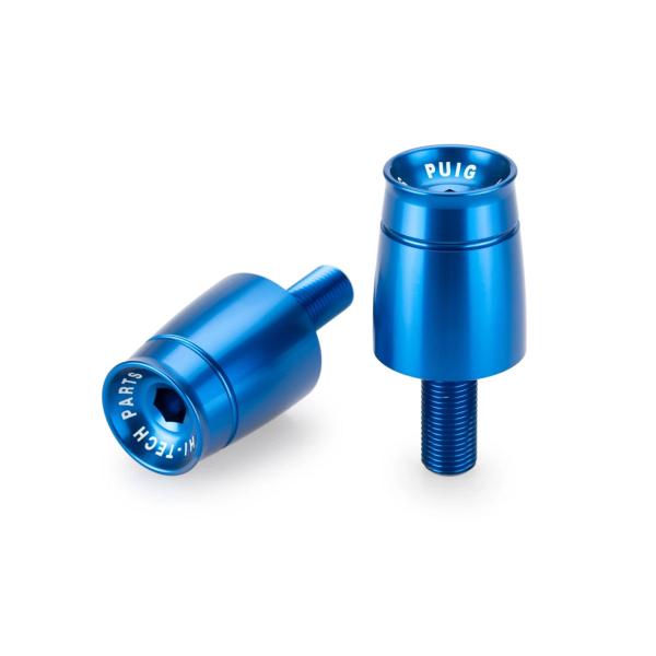 Puig Sport Blue Bar Ends Suzuki GSX8S 2023-2025