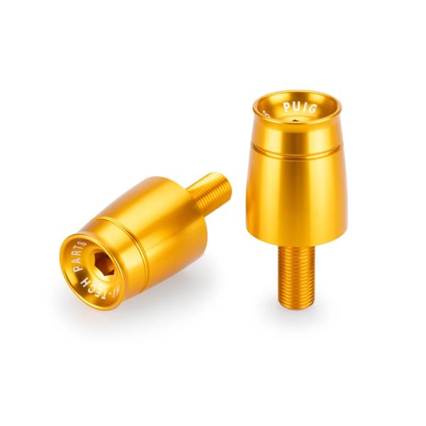 Puig Sport Gold Bar Ends Suzuki GSX8S 2023-2025
