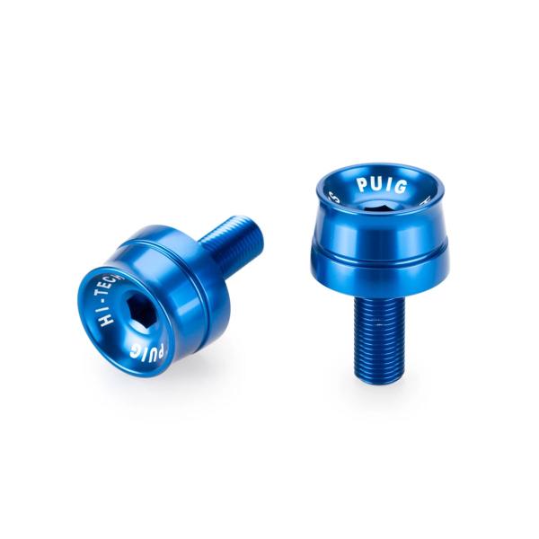 Puig Speed Blue Bar Ends Suzuki GSX8S 2023-2025