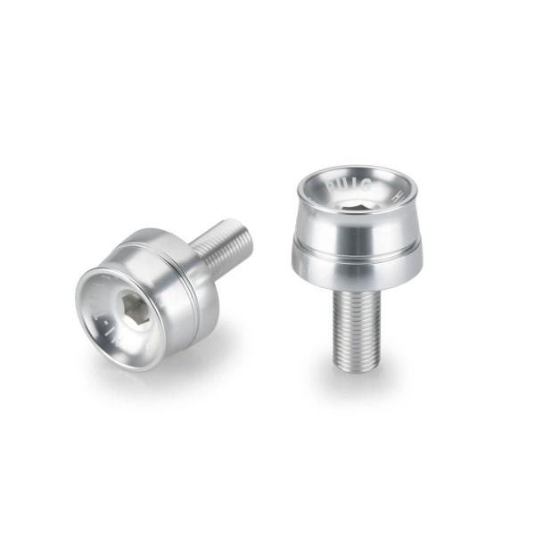 Puig Speed Silver Bar Ends Suzuki GSX8S 2023-2025