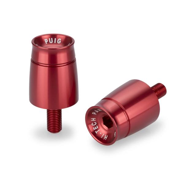 Puig Sport Red Bar Ends Suzuki Vstrom 800 DE/RE 2023-2025
