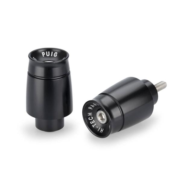 Puig Sport Black Bar Ends Honda XL750 Transalp 2023-2025