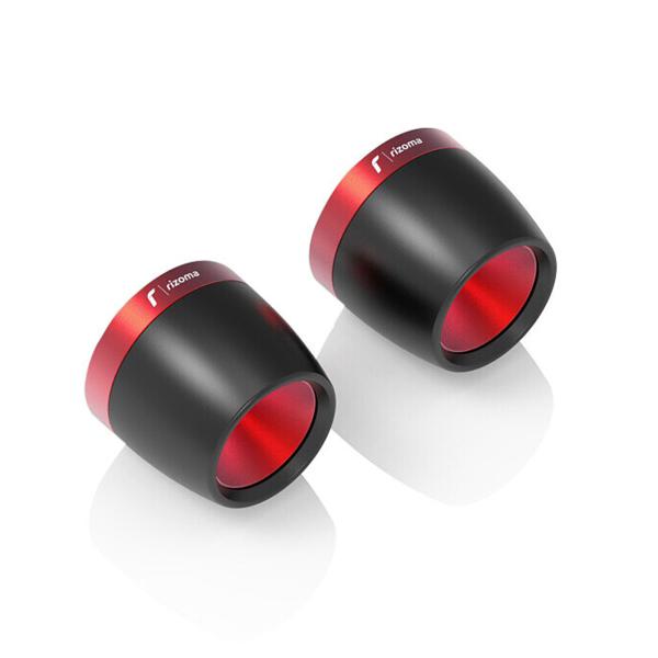 Terminali manubrio Rizoma Bar-end rosso Bmw M1000R 2023-2024