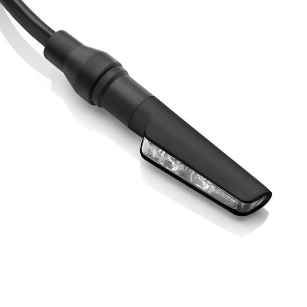 Frecce Rizoma Corsa L anteriore nero opaco Ducati Hyperstrada 821 2013-2015