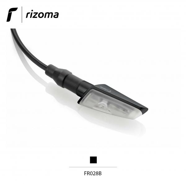 Indicatore di direzione freccia led Rizoma Action omologata colore anodizzato nero