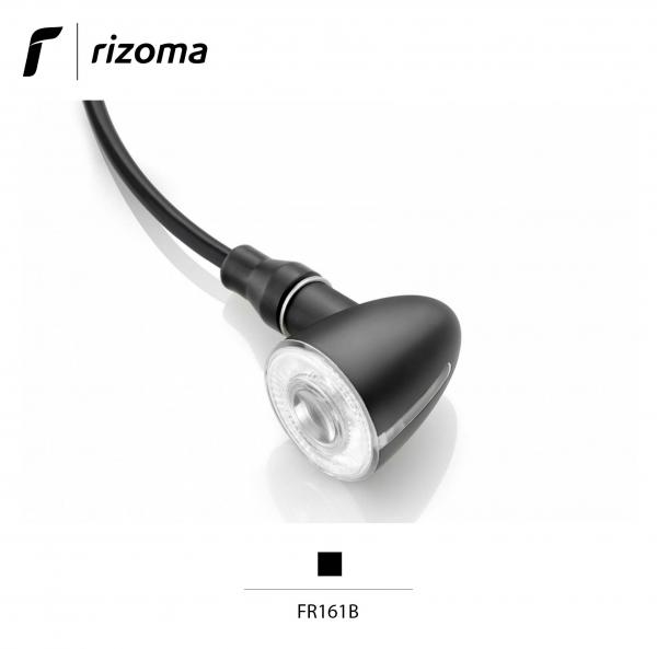 Indicatore di direzione freccia led Rizoma Iride L omologata colore anodizzata nera