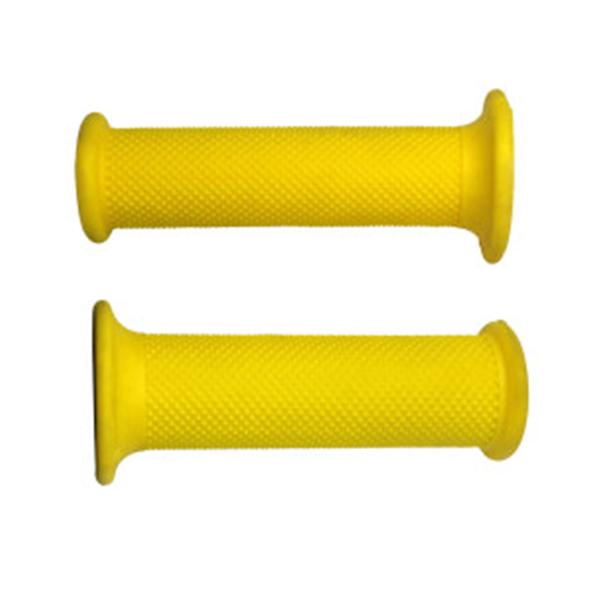 Coppia manopole semi-rigide oro racing Accossato non forate