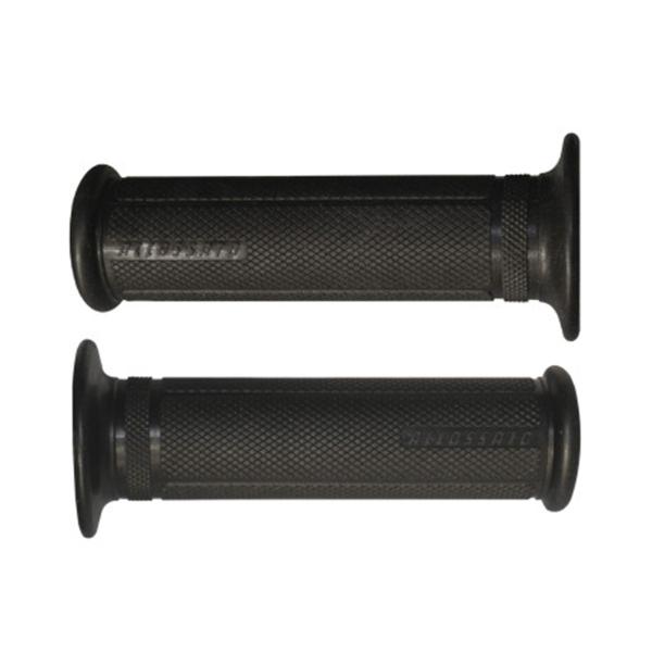 Pair of Accossato black soft compound grips