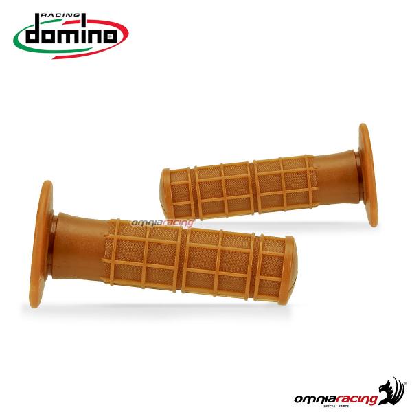 Coppia manopole Domino vintage Retro in gomma color para