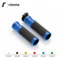 Coppia di manopole Rizoma Sport 22 mm alluminio blu universali
