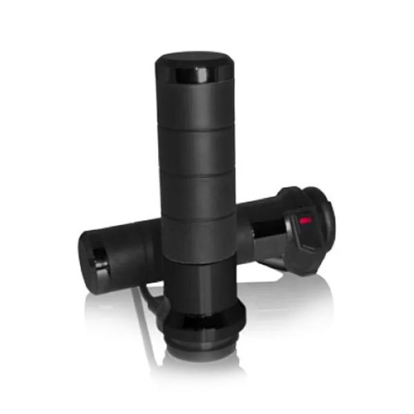 KOSO Titan-X manopole riscaldate nere interruttore integrato per Harley Davidson RideByWire