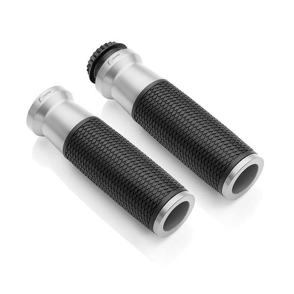 Manopole Rizoma Urlo silver Yamaha Xmax 400 ABS 2017-2020