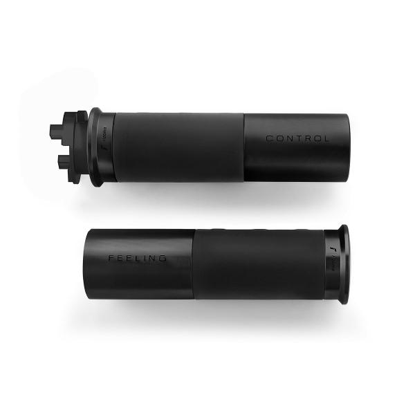 Manopole Rizoma Icon RideByWire nero Yamaha MT10 2022-2024