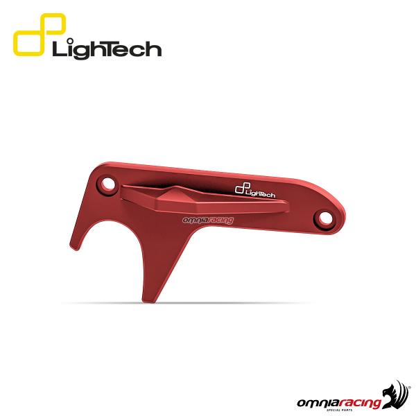 Coppia di forchette per supporti cavalletto Lightech in ergal colore rosso per Yamaha MT10 2016>