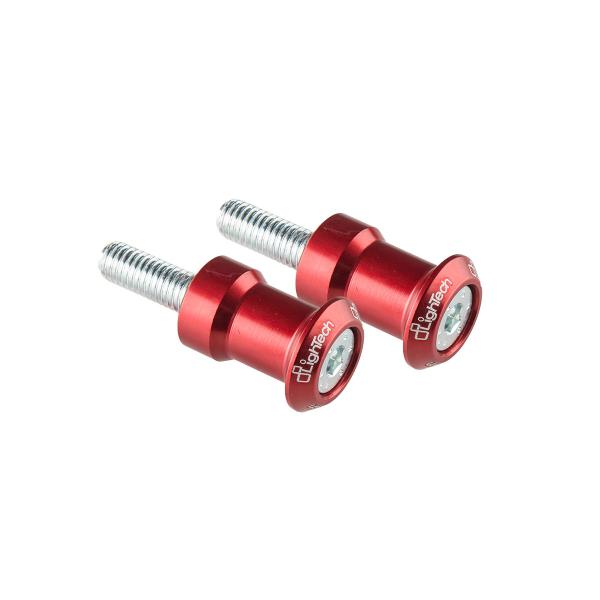 Swing Arm spools Lightech in red ergal M6