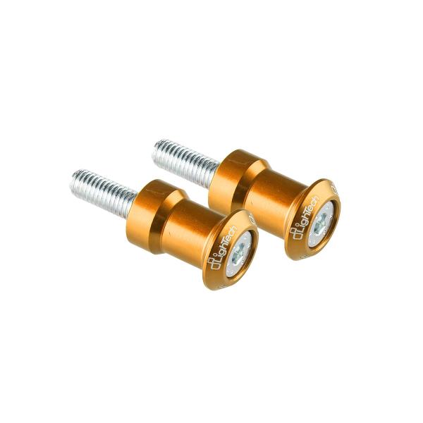 Swing Arm spools Lightech in gold ergal M10x1.25