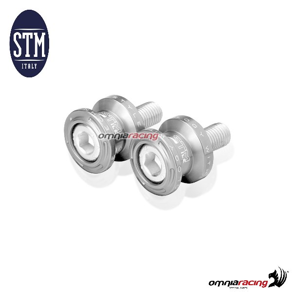 Pair of STM swingarm spools M6 lead color