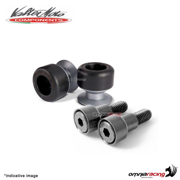 Valtermoto TRACK black aluminum stands support for Kawasaki