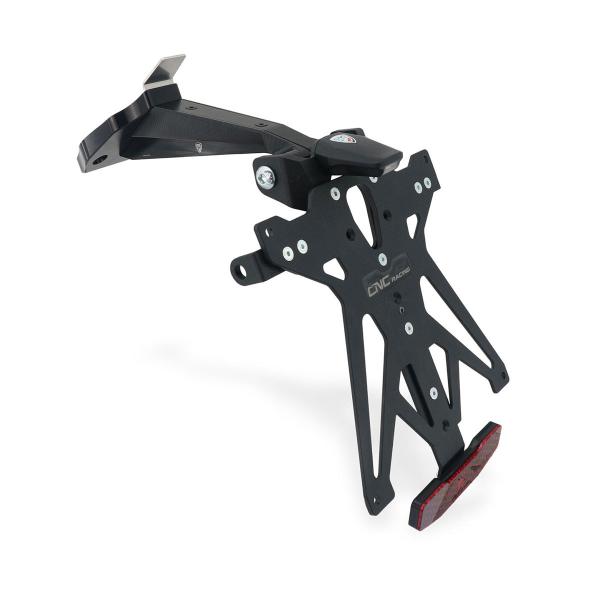 CNC Racing adjustable aluminum license plate holder Ducati Panigale V4 2018-2024