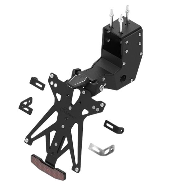 Kit completo portatarga Lightech luce e catadriotto Canada Aprilia Dorsoduro 1200 2011-2020