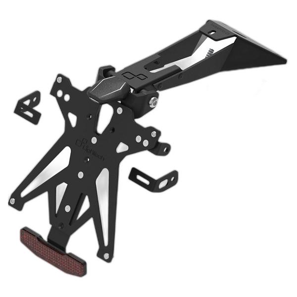 Complete Lightech license plate holder kit Italy Aprilia RSV4 1100 2025