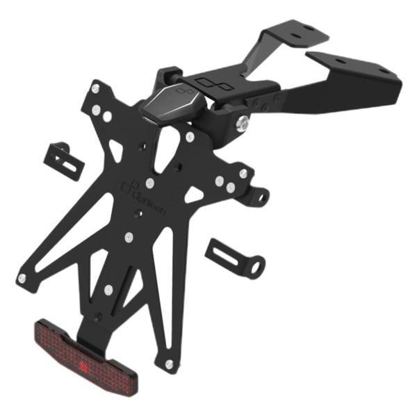 Kit completo portatarga Lightech luce e catadriotto Svizzera CF Moto 650NK 2021-2022