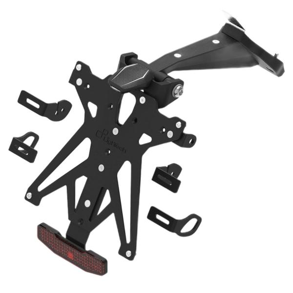 Kit completo portatarga Lightech luce e catadriotto Corea Ducati Streetfighter V2 2021-2024