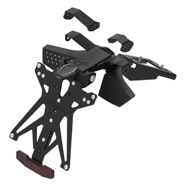 Kit completo portatarga Lightech luce e catadriotto Francia Ducati Hypermotard 950 2019-2023