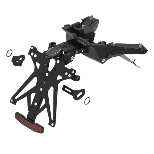 Kit completo portatarga Lightech luce e catadriotto Francia Honda Xadv 750 2024-2025