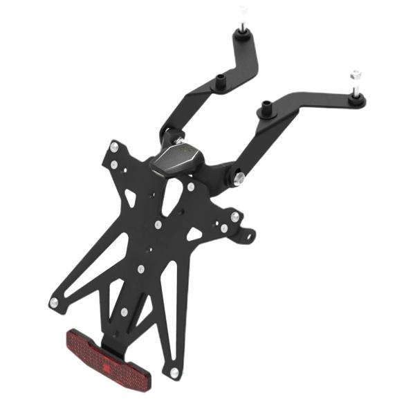 Kit completo portatarga Lightech luce e catadriotto Corea Kawasaki Z750 2007-2012