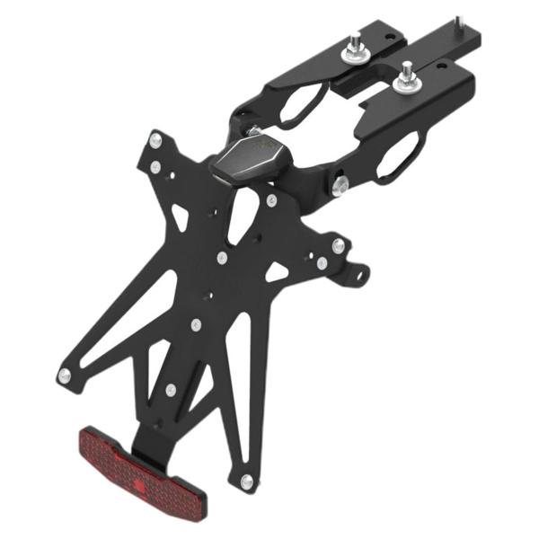 Complete Lightech license plate holder kit Portugal Kawasaki ER6N-F 2012-2016