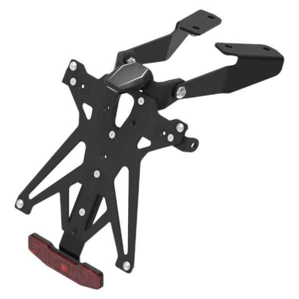 Kit completo portatarga Lightech luce e catadriotto Spagna Kawasaki Z300 2013-2018