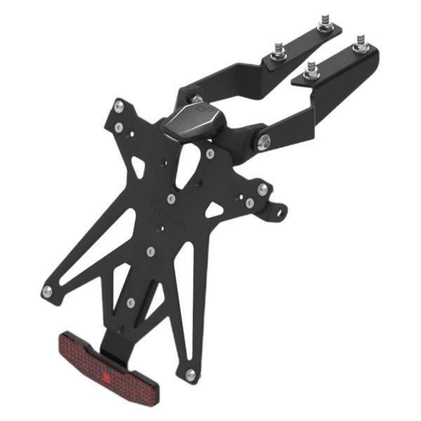 Complete Lightech license plate holder kit Spain Kawasaki Z1000 2014-2019