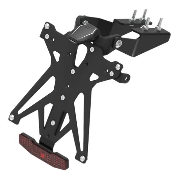 Kit completo portatarga Lightech luce e catadriotto Francia Kawasaki ZX10R 2008-2010