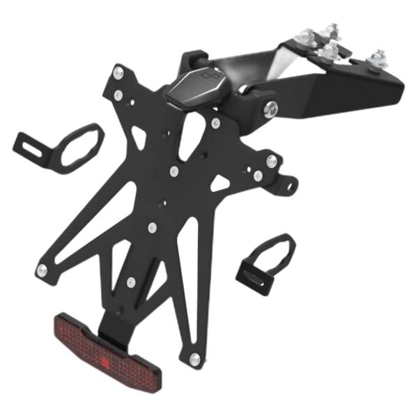 Kit completo portatarga Lightech luce e catadriotto Giappone Kawasaki Ninja 400 2018-2023