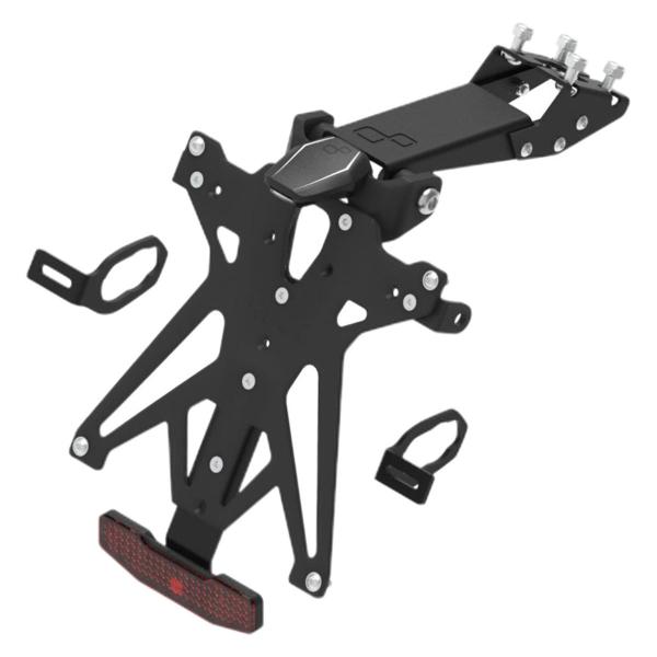 Kit completo portatarga Lightech luce e catadriotto Giappone Kawasaki Ninja 125 2019-2022