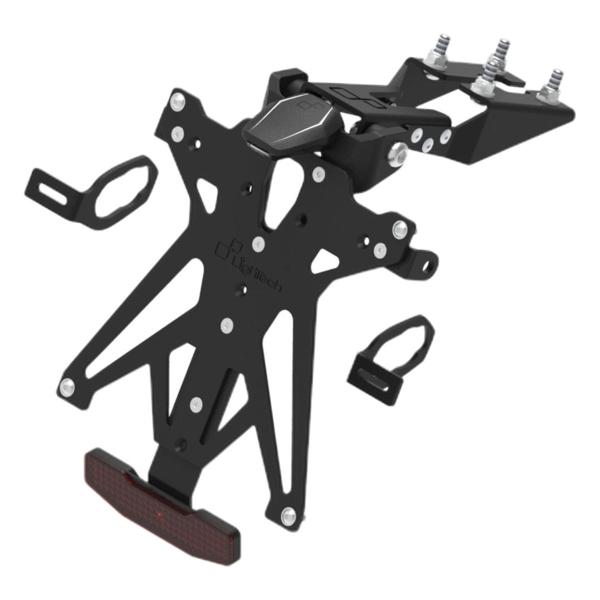 Kit completo portatarga Lightech luce e catadriotto Francia Kawasaki ZX636 2019-2024