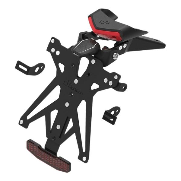 Kit completo portatarga Lightech luce e catadriotto Spagna Ktm Duke 790 2018-2024