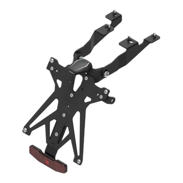 Complete Lightech license plate holder kit Japan Suzuki GSR750 2011-2016