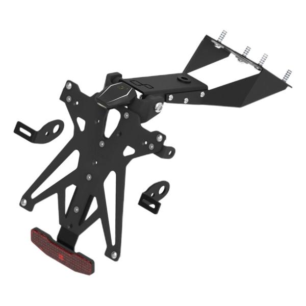 Kit completo portatarga Lightech luce e catadriotto Giappone Suzuki GSXS125 2017-2019