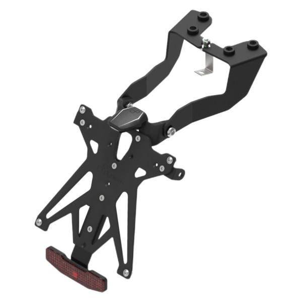 Complete Lightech license plate holder kit Germany Triumph Speed Triple 1050R 2011-2015