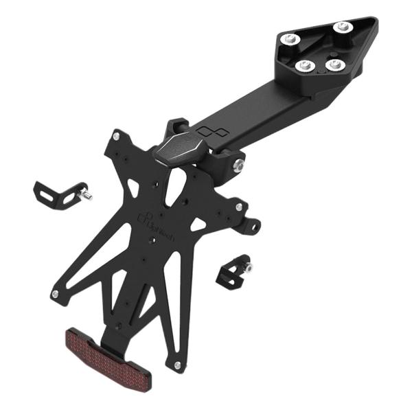 Kit completo portatarga Lightech luce e catadriotto Corea Triumph Daytona 675R 2013-2018