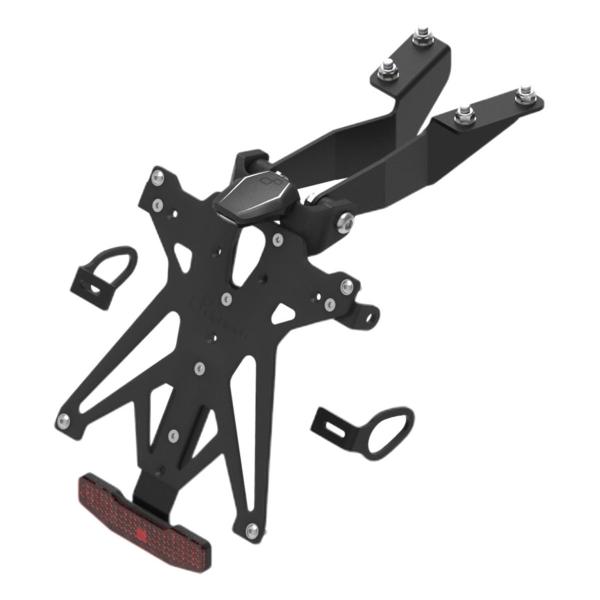 Complete Lightech license plate holder kit Spain Yamaha MT09 2013-2016