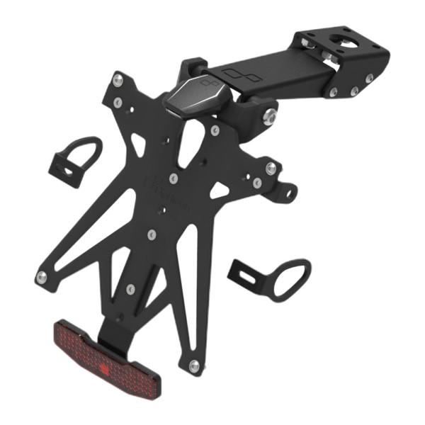 Complete Lightech license plate holder kit Swiss Yamaha R6 2017-2022