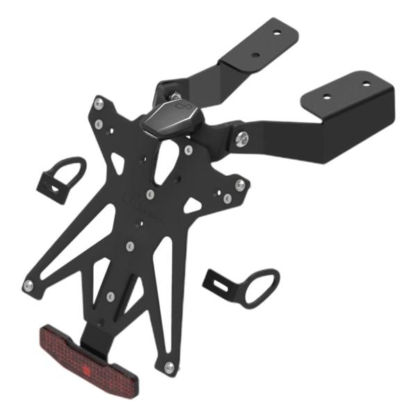 Kit completo portatarga Lightech luce e catadriotto Spagna Yamaha Tmax 560 2020-2021